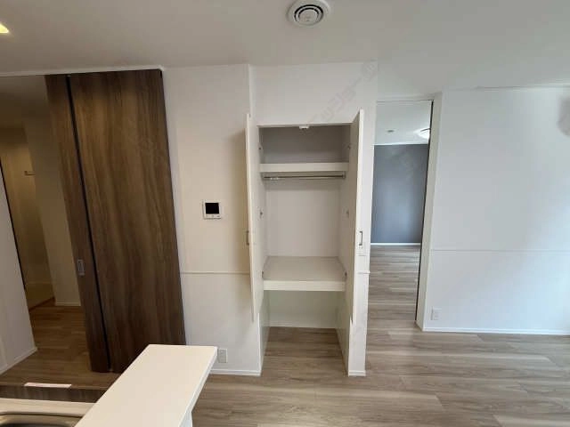 リビング収納　ペットスペース