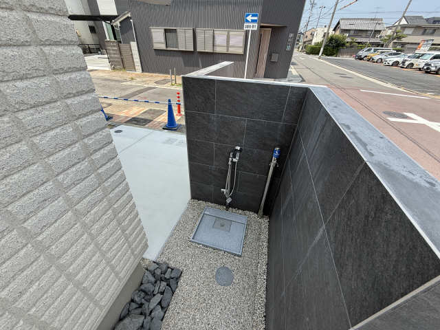 ペット足洗い場