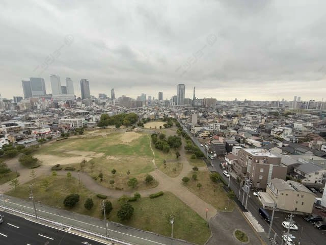 東側眺望15階から