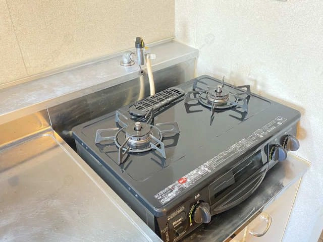 ２口コンロ＆グリル