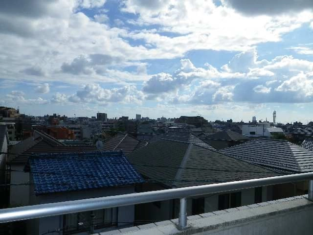 ベランダからの景色