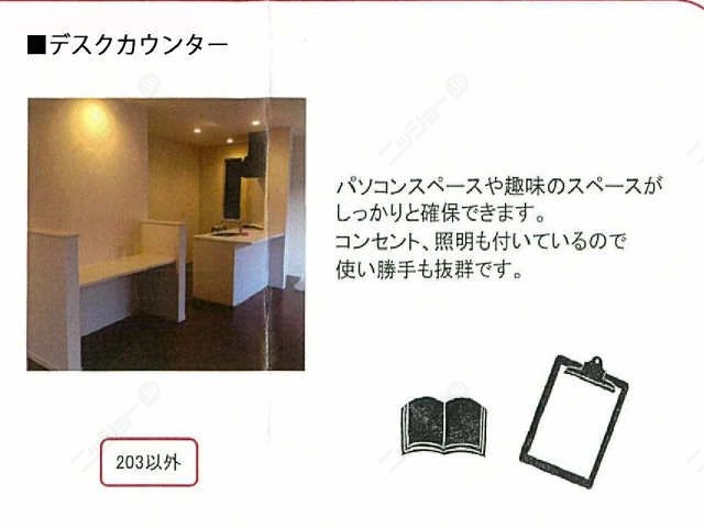 デスクカウンター