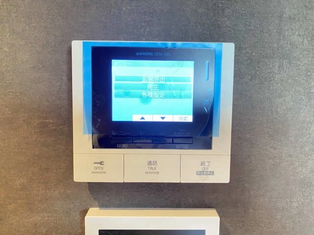 モニター付きインターホン