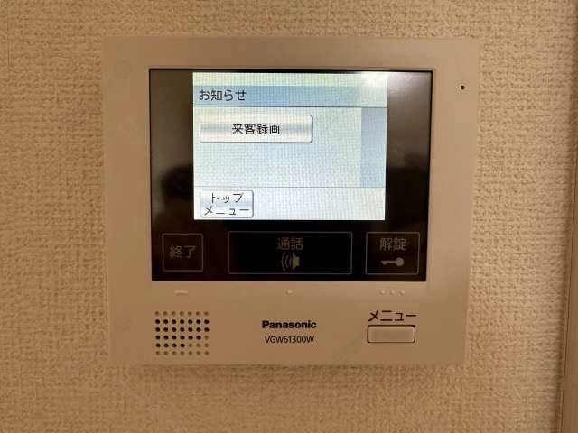 モニター付きインターホン