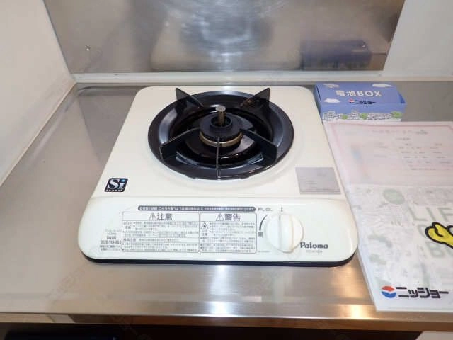 一口付きビルトインコンロ
