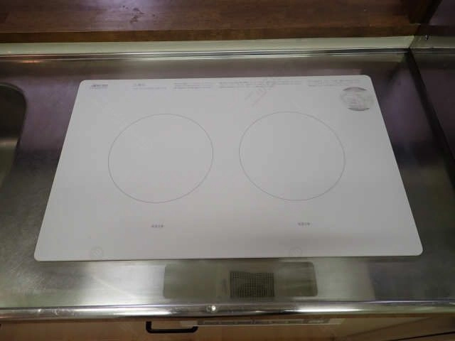 2口付きIHコンロ