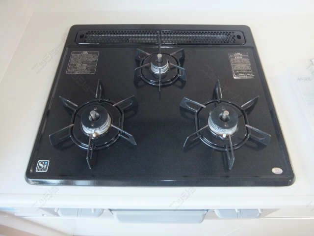 3口付きビルトインコンロ