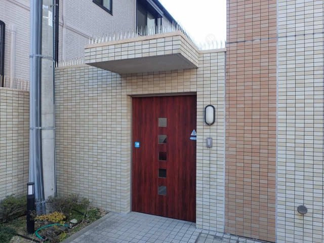 駐輪場出入り口