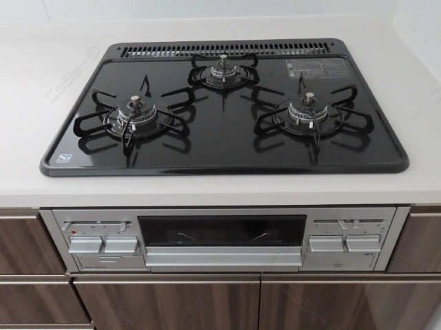 ３口グリル付コンロ