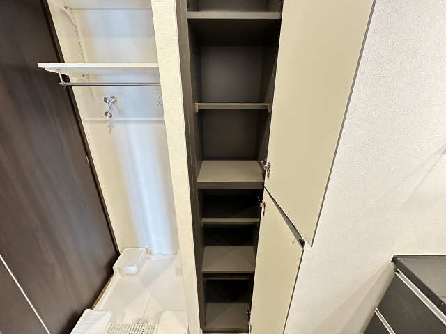洗濯機横収納