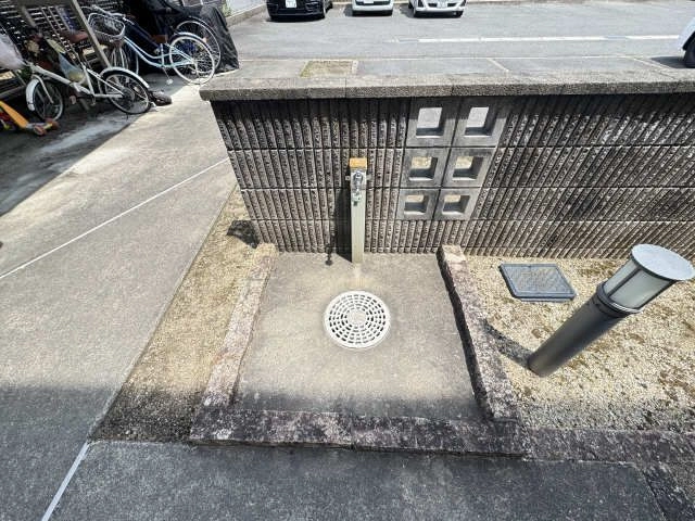 ペット足洗い場