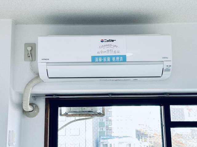 シングルハイツ新栄 7階 エアコン
