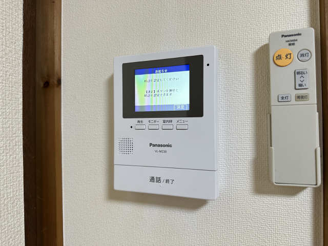 モニター付きインターホン