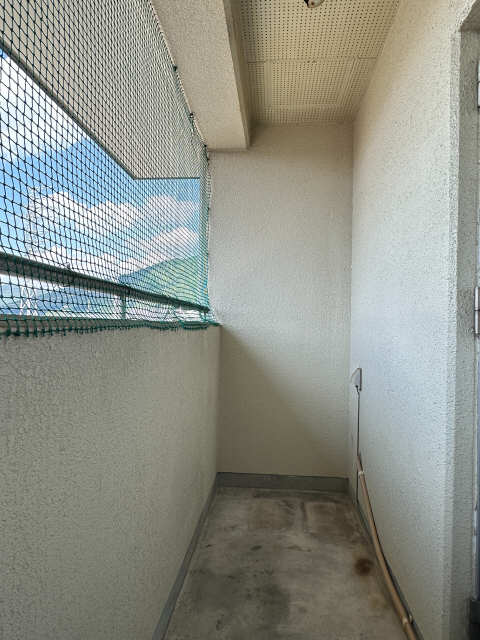 西側バルコニー