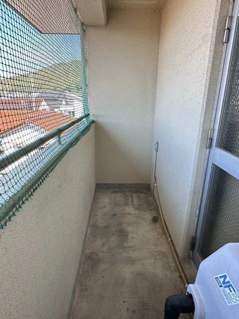 西側バルコニー