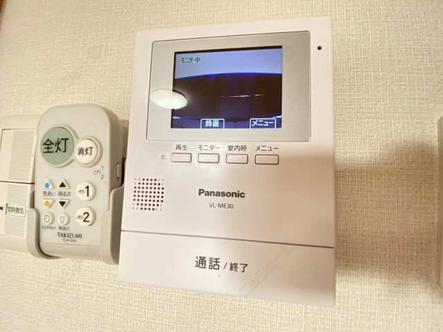 モニター付きインターホン