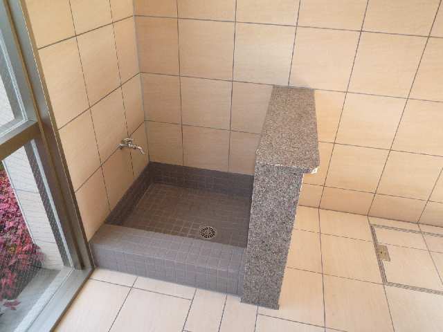 ペット足洗場