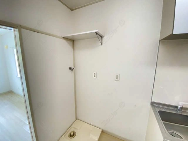 洗濯機置場上棚