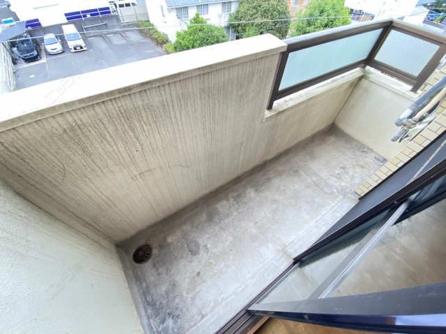 北側バルコニー