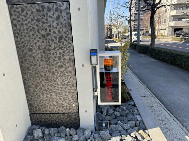 南駐車場出入口