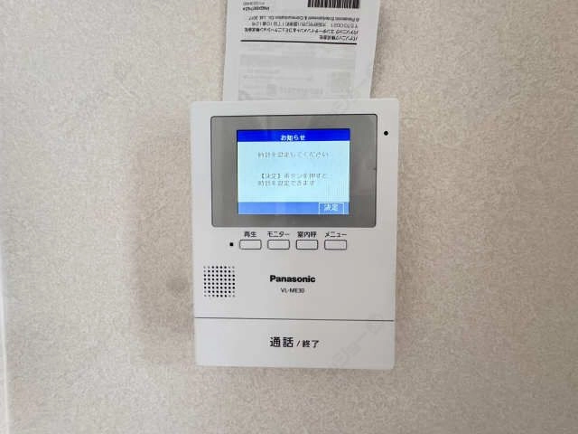 モニター付きインターホン