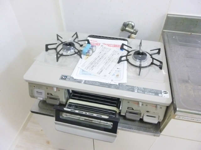�２口ガスコンロ