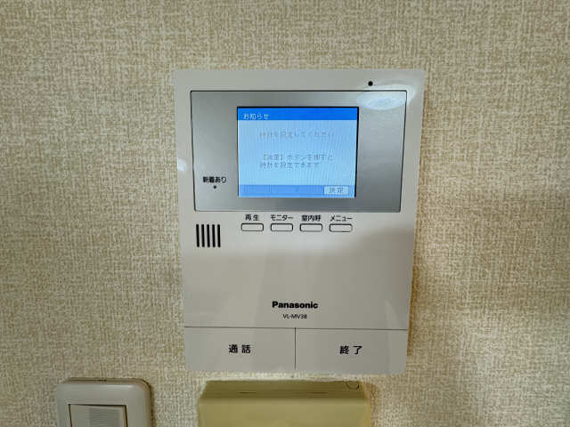 モニター付きインターホン