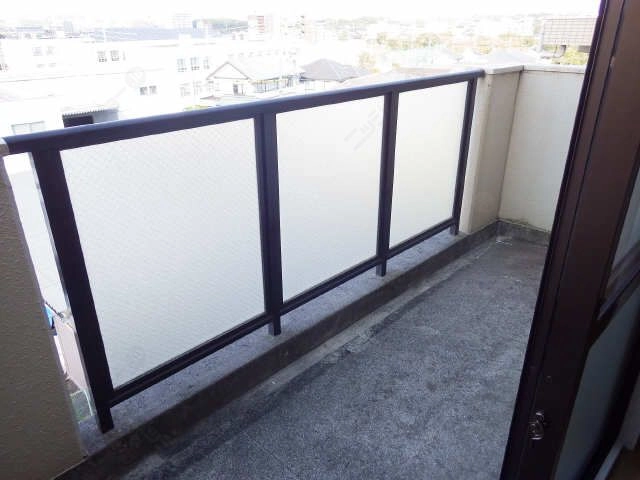 北側バルコニー