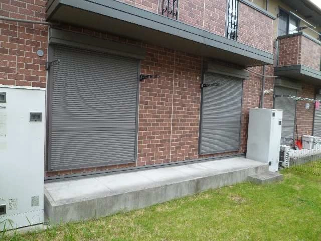 1階シャッター雨戸