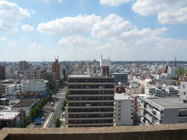 西側バルコニー眺望