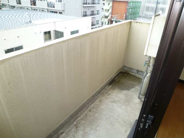 西ベランダ