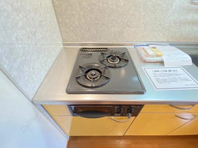 グリル付２くちコンロ