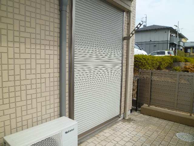 1階シャッター雨戸