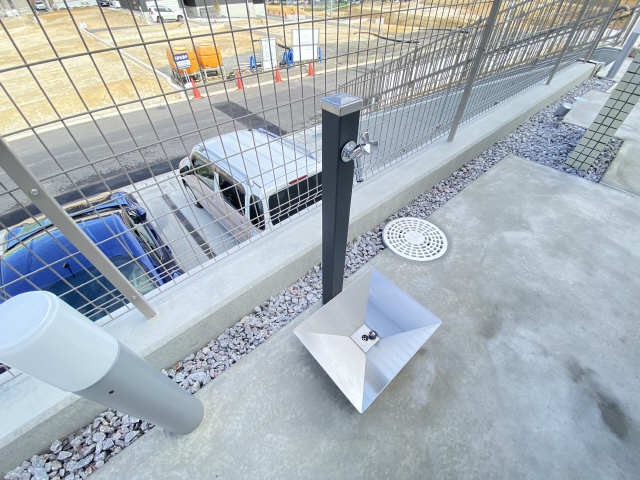 ペット用足洗い場