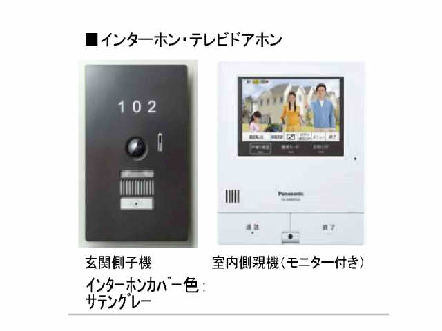 モニター付きインターホン
