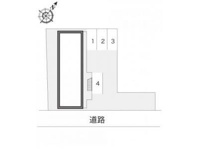 レオパレス向が丘 1階 駐車場