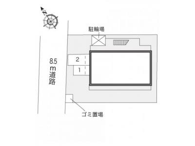 レオパレス東海学園 2階 駐車場