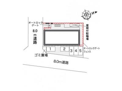 レオパレスＭＡＩＮ 2階 駐車場