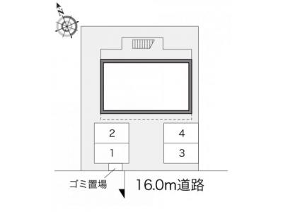 レオパレスＴａｋａｓｈｉｍａ 1階 駐車場