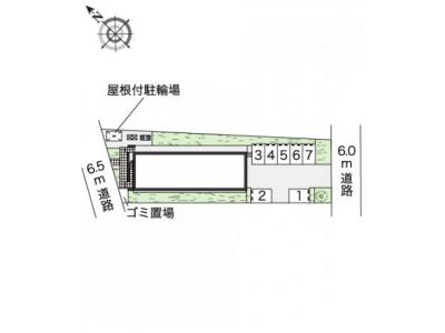 レオパレス平針黒石 2階 駐車場