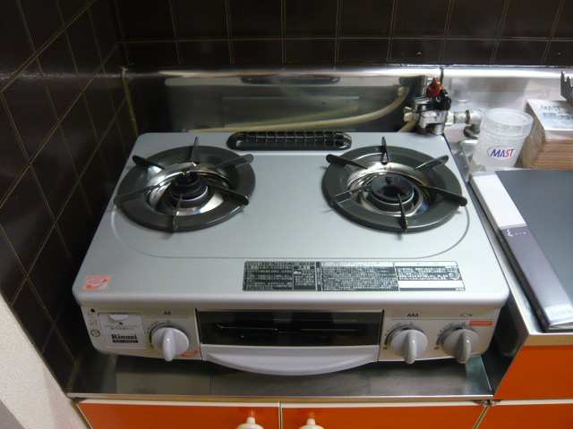 ２口ガスコンロ