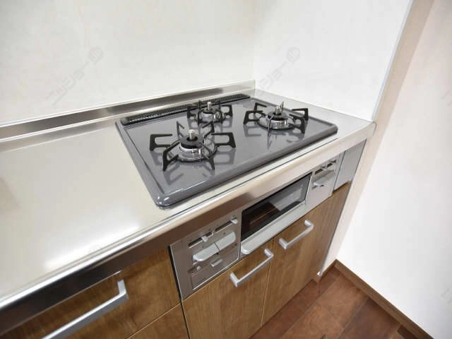 ３くちグリル付コンロ