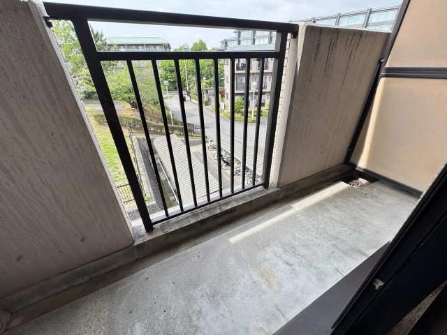 北側バルコニー