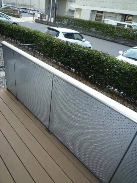 バルコニー&専用庭