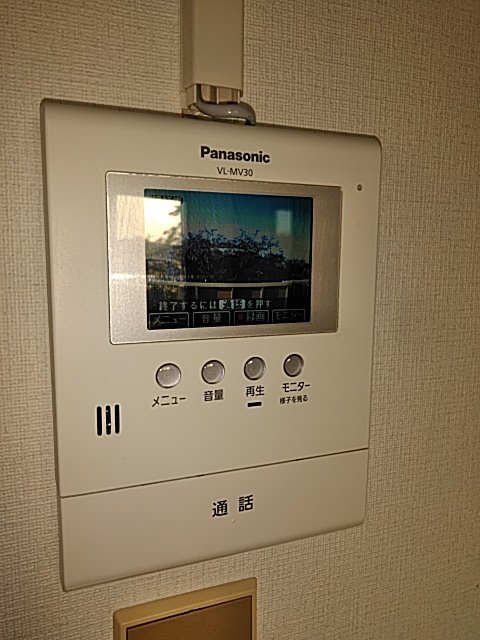 モニター付きインターホン