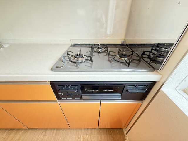 グリル付きガスコンロ