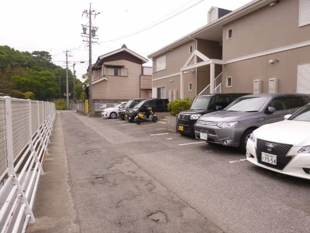 フレグランス城南 2階 駐車場