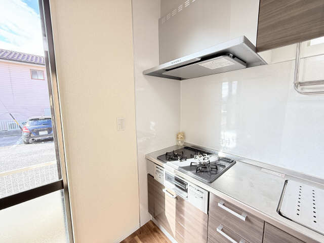 ３口グリル付ガスコンロ