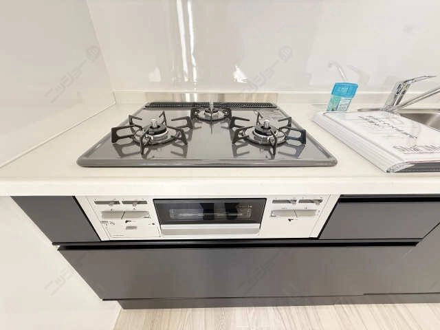 グリル付きガスコンロ