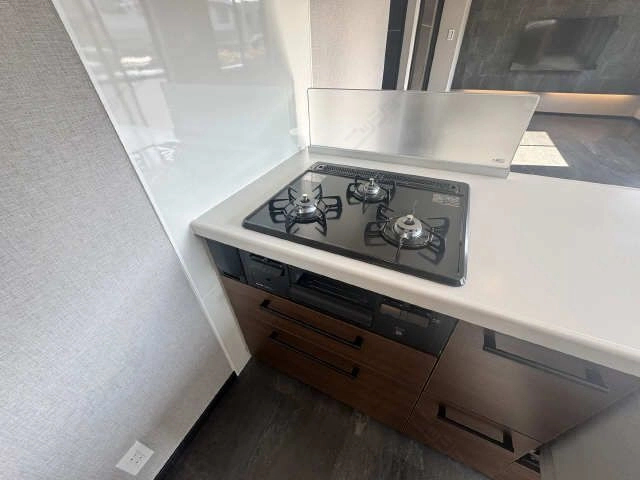 グリル付きガスコンロ